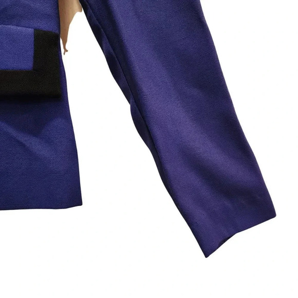 Taurus II Women's Purple Rayon Blend Long Sleeve Front Buttons Outdoor Blazer - Picture 5 of 8